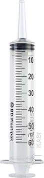 Einmalspritzen mit Luer-Ansatz 50 ml, 10 Stk.